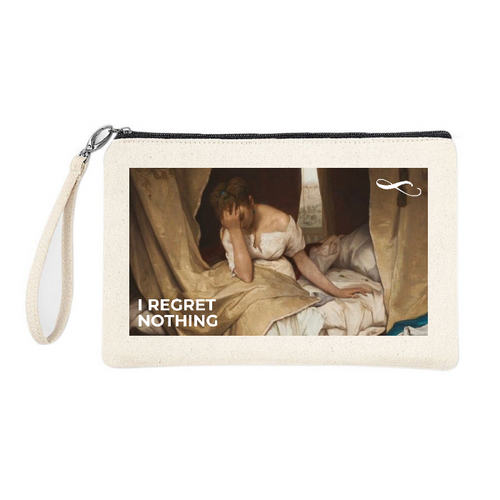 Astuccio 100% cotone - I REGRET NOTHING