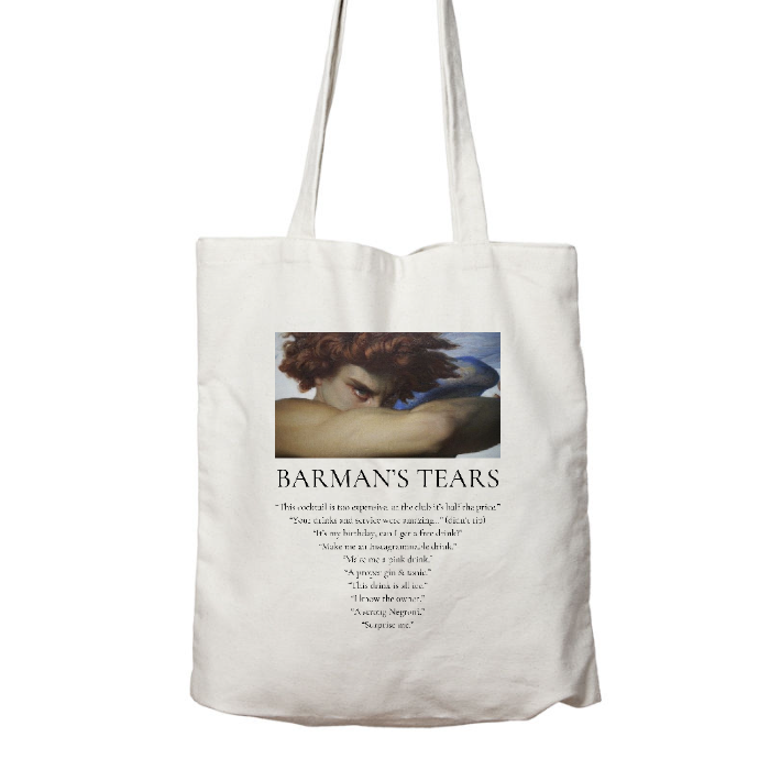 Shopper in cotone Organic - BARMAN'S TEARS
