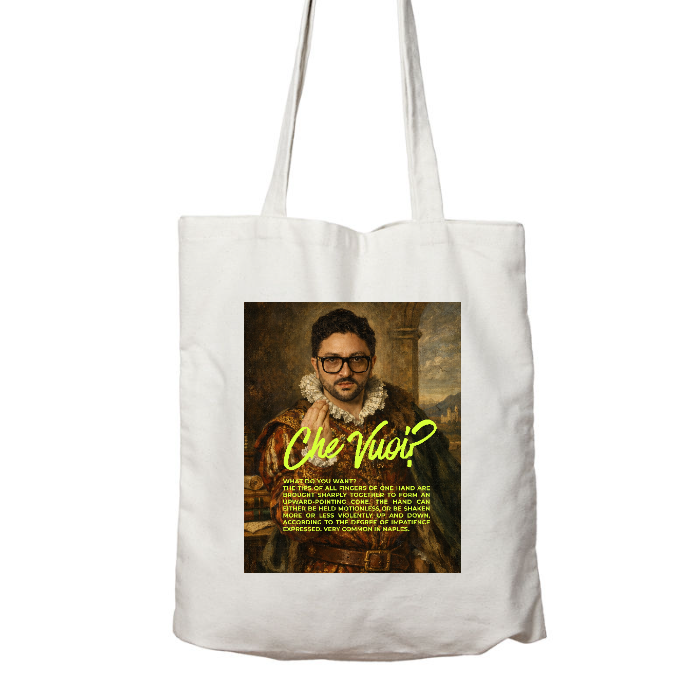 Shopper in cotone Organic - CHE VUOI?