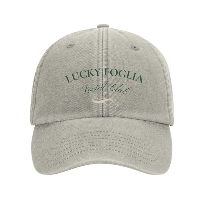 Cappellino Low Profile Vintage I LUCKY FOGLIA