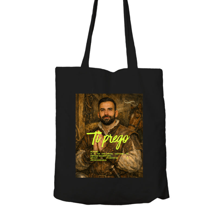 Shopper in cotone Organico I TI PREGO