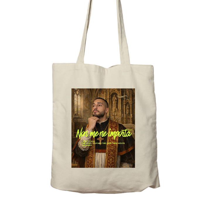 Shopper in cotone Organico I NON ME NE IMPORTA