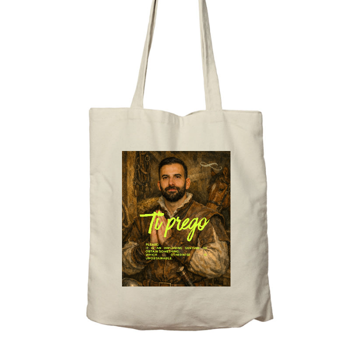 Shopper in cotone Organico I TI PREGO