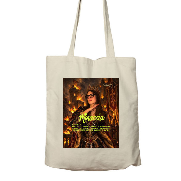 Shopper in cotone Organico I MINACCIA