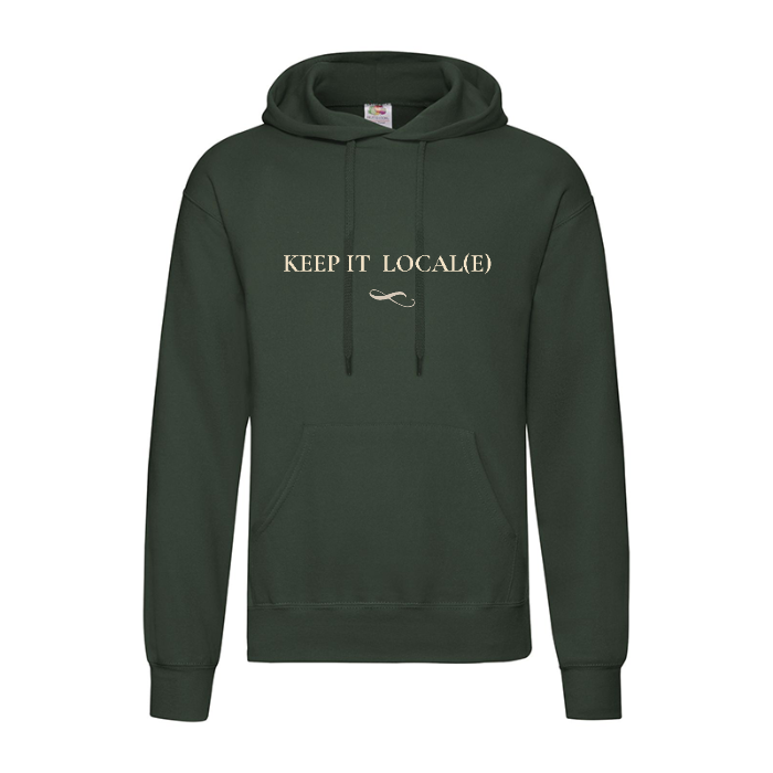 Felpa Unisex Cappuccio | KEEP IT LOCAL(E)