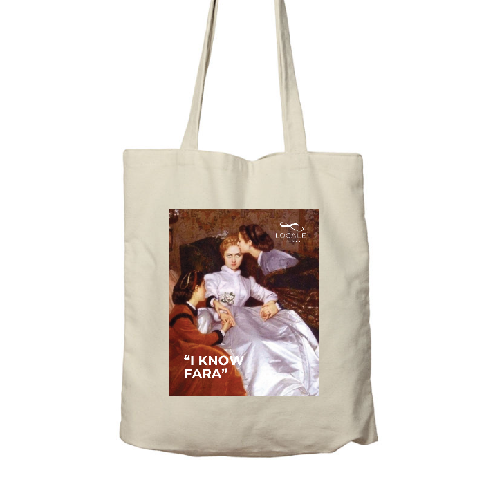 Shopper in cotone Organico I I KNOW FARA