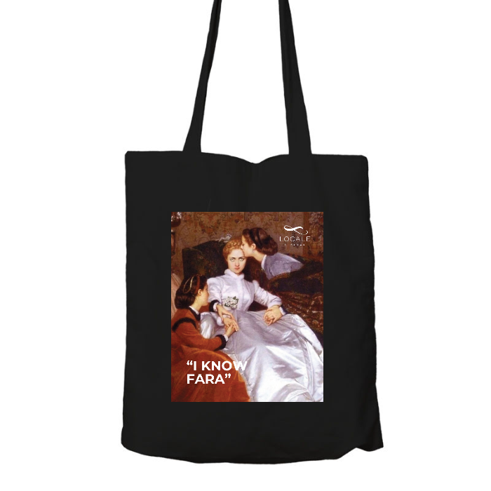 Shopper in cotone Organico I I KNOW FARA