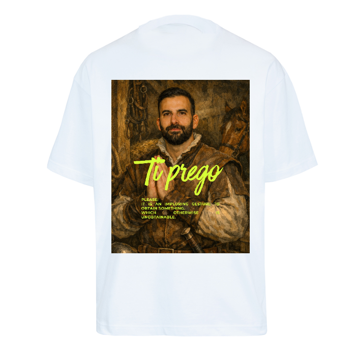 T-Shirt Uomo Oversize | TI PREGO
