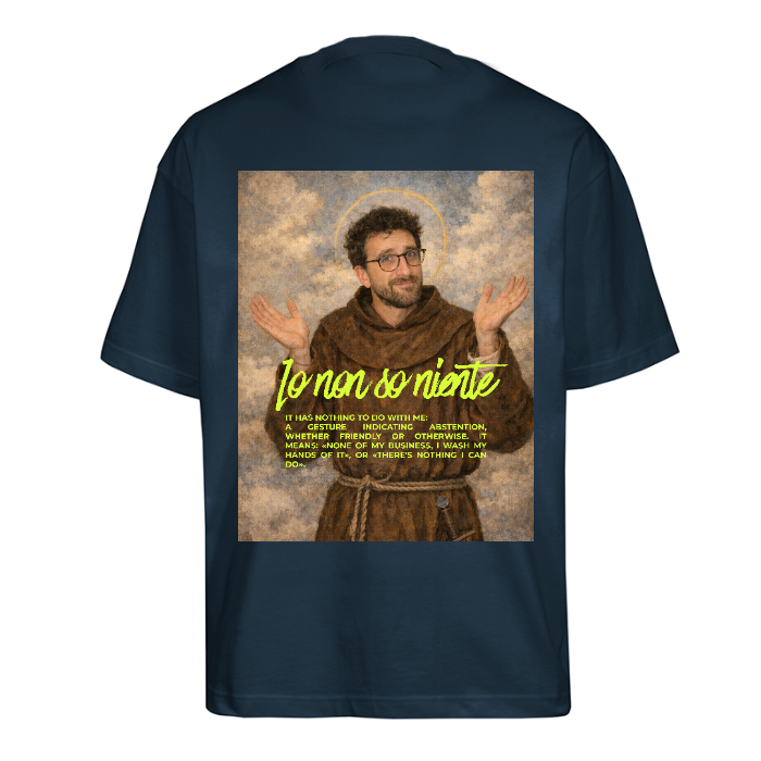 T-Shirt Uomo Oversize | IO NON SO NIENTE