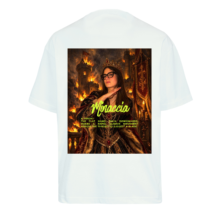 T-Shirt Uomo Oversize | MINACCIA
