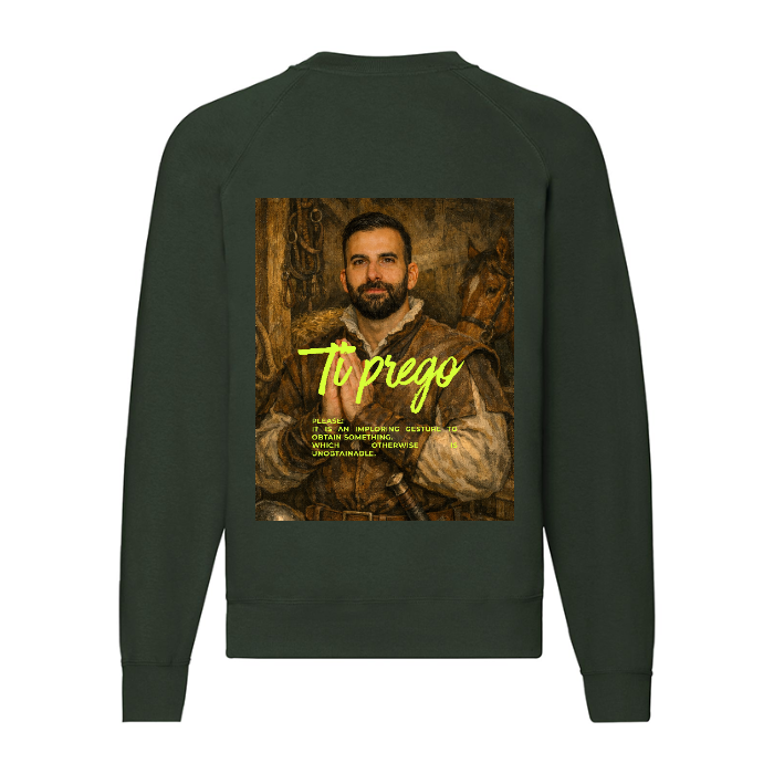 Felpa Unisex Girocollo | TI PREGO