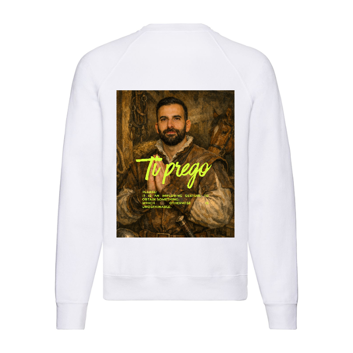 Felpa Unisex Girocollo | TI PREGO