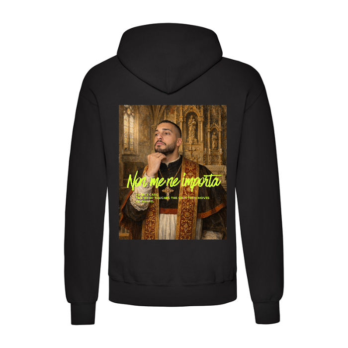 Felpa Unisex Cappuccio | NON ME NE IMPORTA